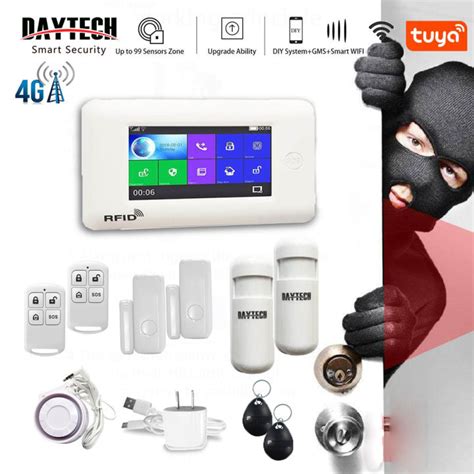 Daytech G Tuya Wireless Home Wifi Gsm Home Security With Motion