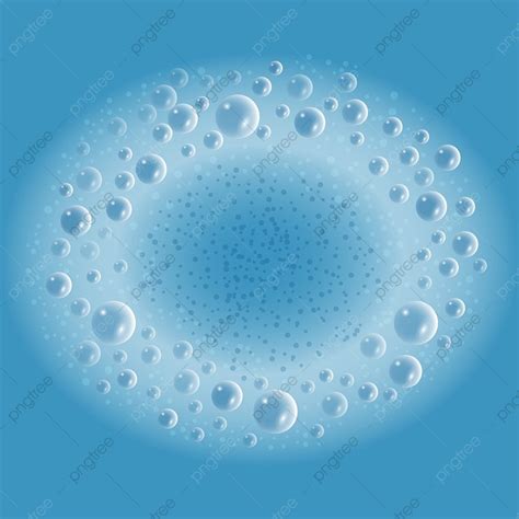 Foam Bubble Soap Vector Png Images Soap Foam With Bubbles On Blue