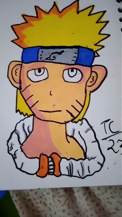 Drawing Naruto With Posca Markers Satisfying Art Satisfying Youtube