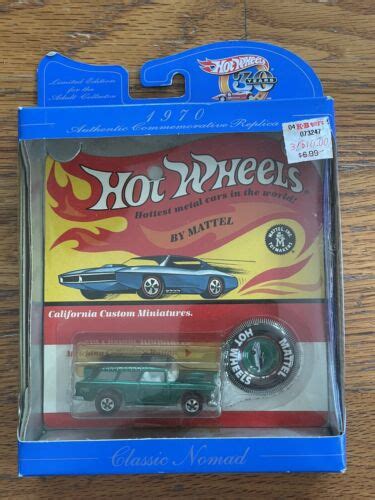 Hot Wheels 30 Years Authentic Commemorative Replica 1970 Nomad Ebay