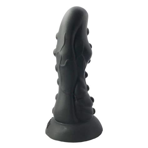 Faak G Realistic Aligator Head Shape Penis With Anal Plug Qianai