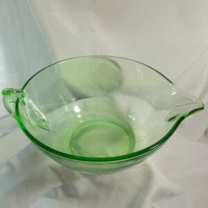 Large Depression Glass Mixing Bowl