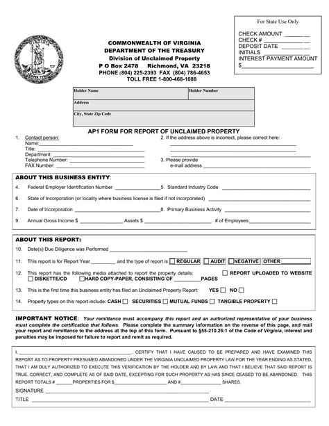 Virginia Pdf Forms Fillable And Printable