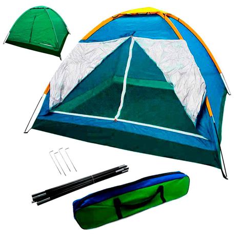 Barraca Camping 4 Pessoas Iglu Tenda Acampamento Bolsa