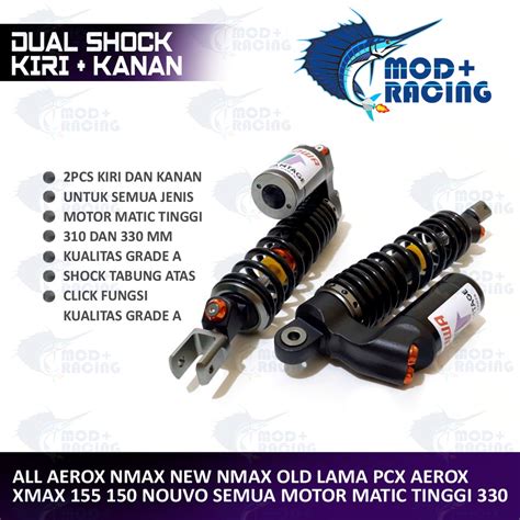 Jual COD SHOCKBREAKER TABUNG SHOWA MODEL WP NMAX BARU NMAX LAMA AEROX