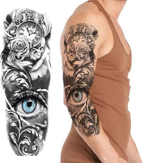 Tijdelijke Sleeve Plak Tattoo Voor Op De Arm Tattoo Nep Tattoo