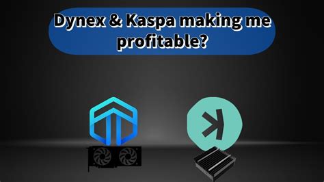 Mining Dynex And Kaspa YouTube