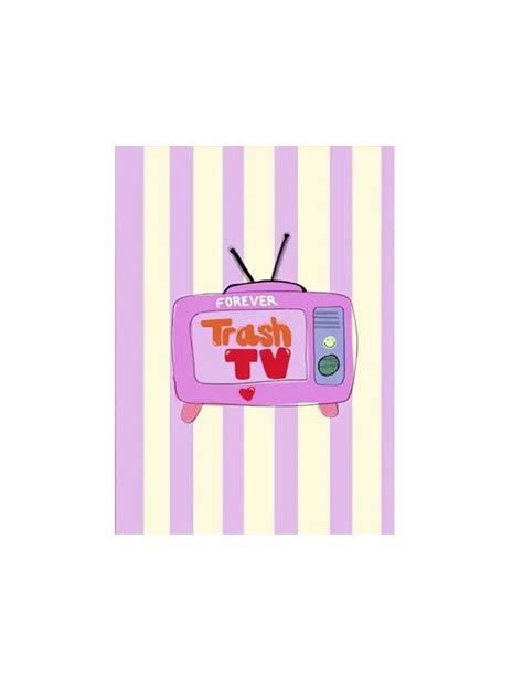 Postkarte | trash tv - UNIK.HUS-Trends, Lifestyle, Kids & Papergoods