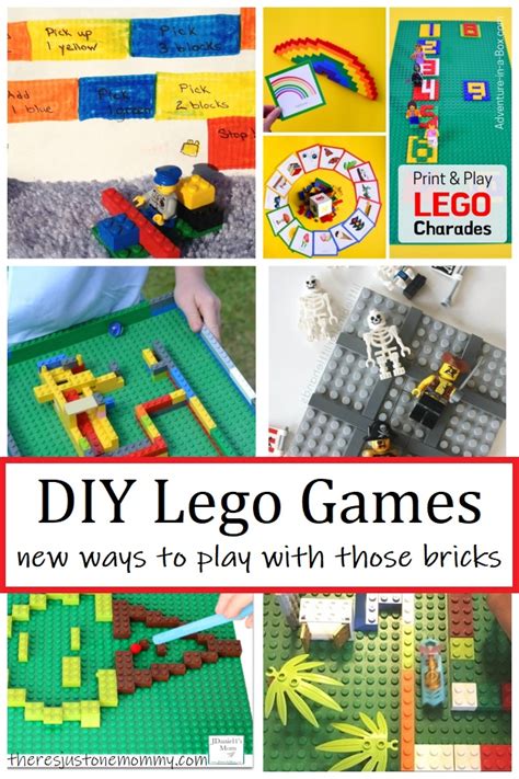 DIY Lego Games | There's Just One Mommy