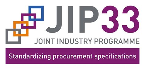 Jip33 Standardizing Procurement Specifications Jip33