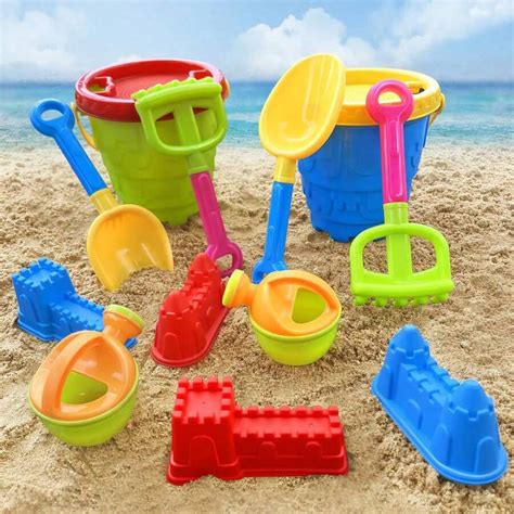 Praia Brinquedos - Novo Conjunto de Brinquedos de Praia Infantil, Pá Grande Para Caixa de ...