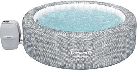 Open Box Coleman Saluspa Sicily Inflatable Airjet Hot Tub Spa Up To