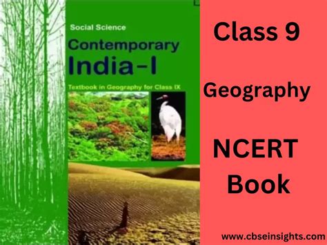 Class 9 Ncert Geography Book