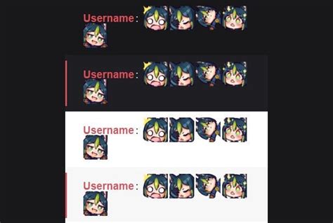 Twitch Discord Emote Pack Genshin Impact Tighnari Cute Chibi Emoji