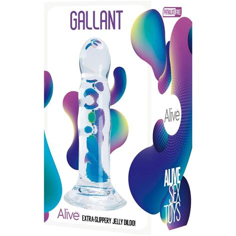 ALIVE GALLANT PÉNIS RÉALISTE TRANSPARENT 14 CM Toy Torride