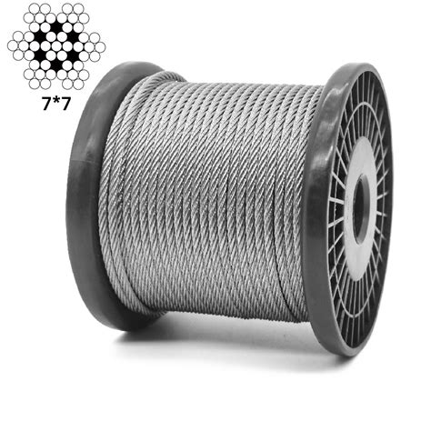 China Nantong Factory X X Iws X Fc Galvanized Steel Wire Rope