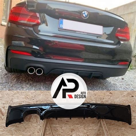 BMW F22 F23 Difusor Mperformance Preto Brilhante Duplo Arcozelo OLX