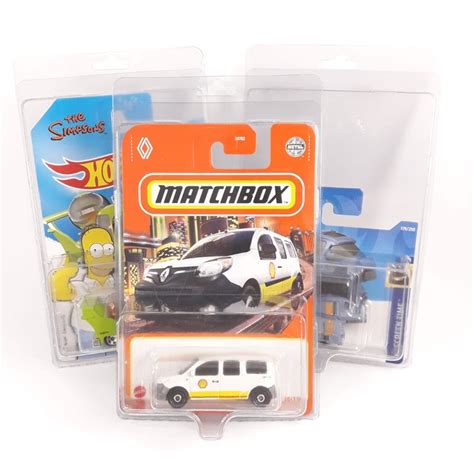 Protetor de Cartela Hot Wheels Matchbox Blister Proteção para carrinho em miniatura Shopee