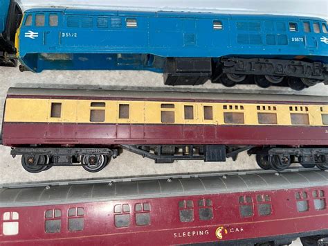 Vintage Triang Trains Carriages Bundle Hornby Intercity Sleeping