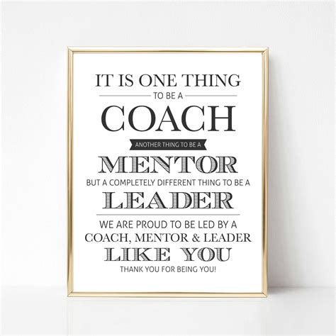 Thank You Coach: Inspirational Quotes to Celebrate Coaches – Coach #1