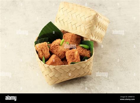 Sumedang Tofu Or Tahu Sumedang West Java Speciality Fried Tofu