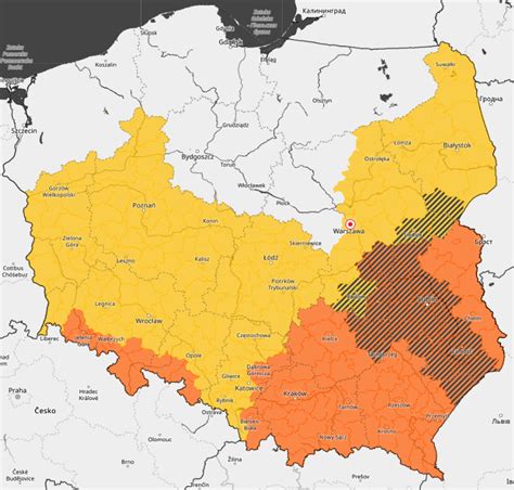 Silne Opady Deszczu I Silne Burze S Alerty Pogodowe Mog Pojawi Si