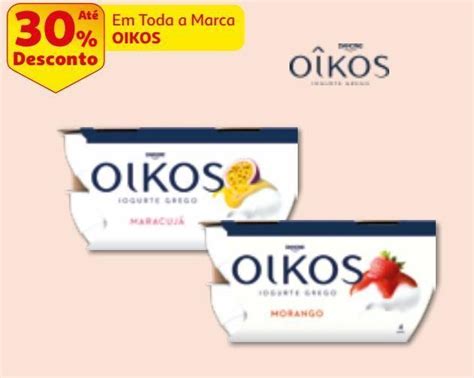 Promoção Iogurte oikos grego danone em Auchan