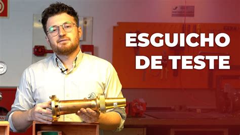 Esguicho para Teste de Vazão Sistema de hidrantes e Sprinklers