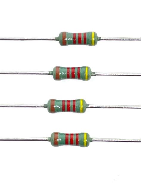 KIT 100 PEÇAS RESISTOR 42K2 1 4W 1 42K2 MR25 42 2K 42K2 MRS25