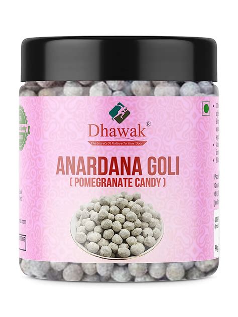 DHAWAK Anardana Goli Churan 250 Gm Anardana Drops Pachak For Digestion