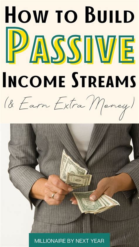 How To Build Passive Income Streams Earn Extra Money