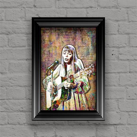 Joni Mitchell Print Joni Mitchell Artwork Joni Mitchell Art - Etsy