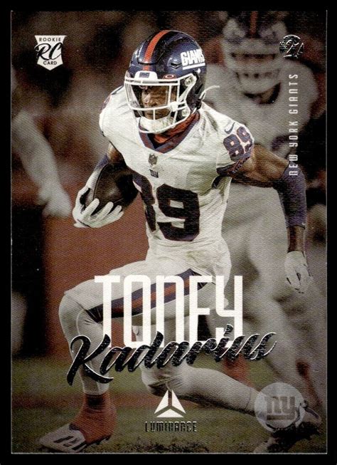 Panini Chronicles Kadarius Toney Rookie Florida Gators Ebay