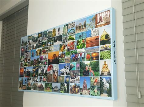 Photo Collage Canvas Print Custom Designed Very Large Etsy Uk