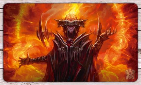 Playmat Magic The Gathering Sauron The Dark Lord Dos Reis Playmats