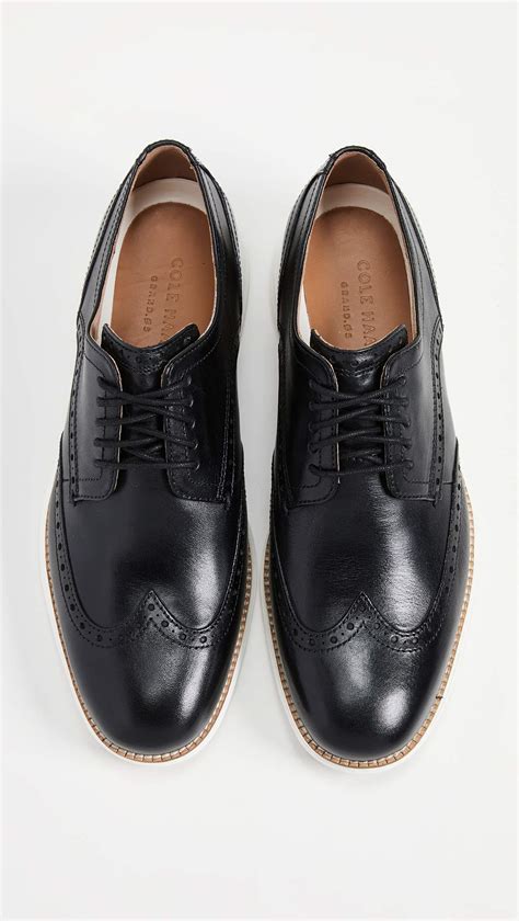 Snapklik Cole Haan Mens Original Grand Shortwing Oxford Shoe