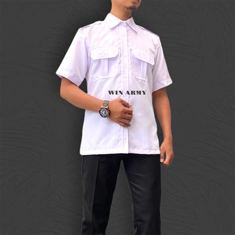 Jual WT Kemeja Putih Baju Pdh Pegawai Negeri Sipil Atasan Pns Baju