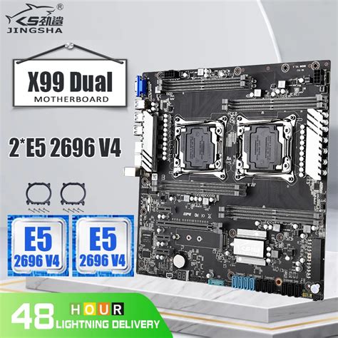 SZMZ X99 Motherboard Set With Dual CPU E5 2680 V3 12 Cores