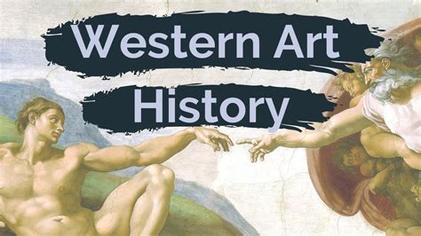 Western Art History Timeline A Brief Overview YouTube