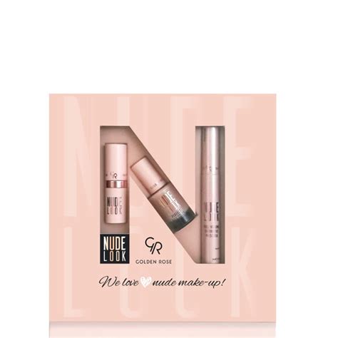 Poklon set ženski Nude Lookbook N Golden Rose