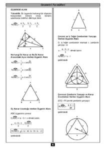 Yks Tyt Ayt Geometri Form Lleri Bilgen