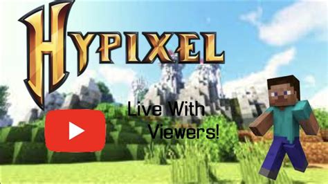 Hypixel Live With Viewers Bedwars Skywars And More Youtube