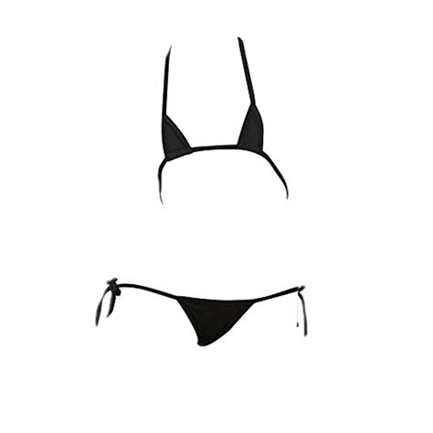 Buy Sinmiuanime Women Lingerie Micro Bikini Sexy Mini Triangle Bikini