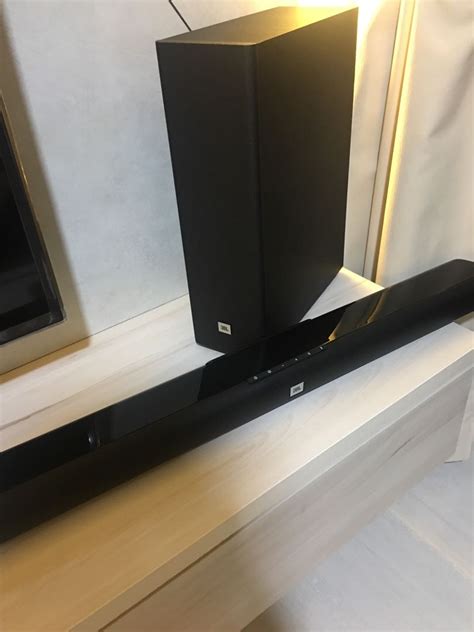 JBL SB150 CINEMA Blue Tooth 2 1 Soundbar With Wireless Subwoofer Audio