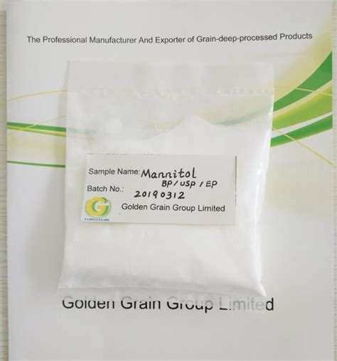 Mannitol Powder Injection Grade Pyrogen Free Bp Usp Ep Fcc