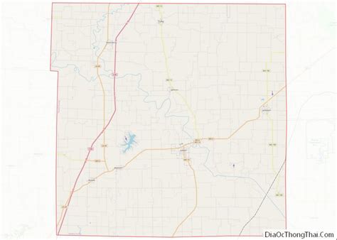 Map Of Daviess County Missouri Địa Ốc Thông Thái