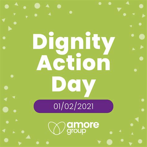 Dignity Action Day 2021 Amore Group