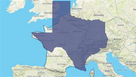 Is France Bigger Than Texas?