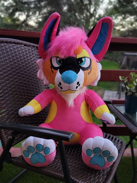 Custom Fursona Plush Furry Etsy