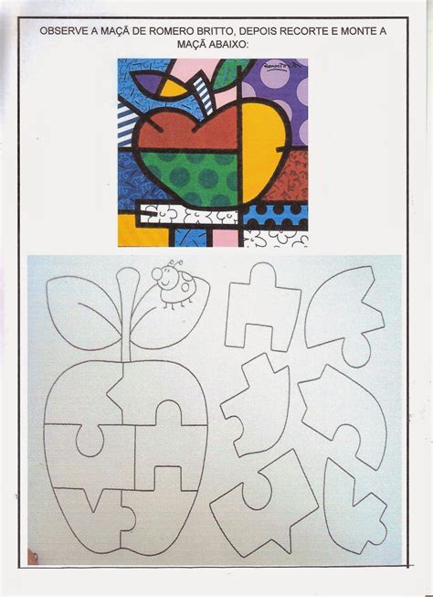 Atividades De Artes Romero Britto Retoedu